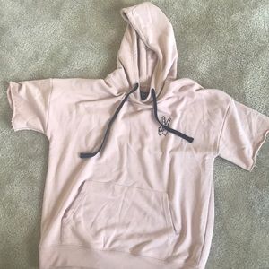 Pink hoodie